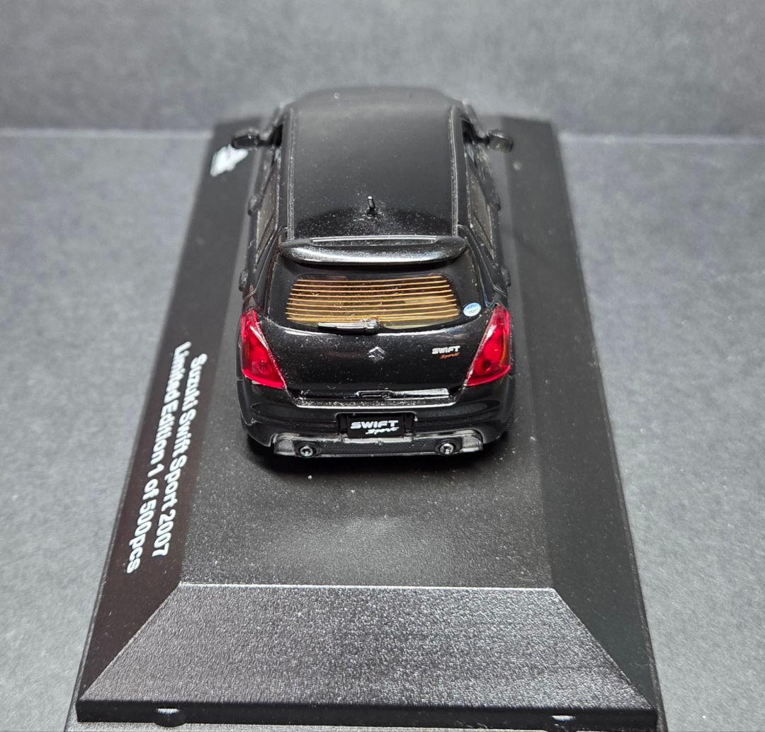1/43 スイフトスポーツ 2007 リミテッドエディション 限定 ミニカー 黒