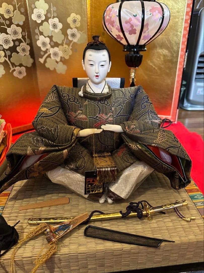 吉徳高級雛人形 親王飾り 東旭作　鳥居ユキ監修　優貴ひな