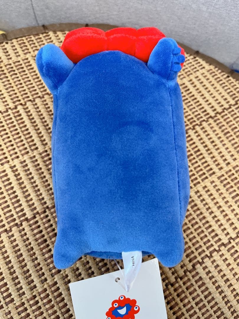 【新品未使用】大阪関西万博 ミャクミャクお手玉風ぬいぐるみS & もっちり横