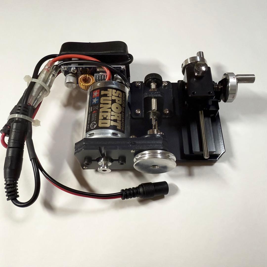 ミニ四駆 汐見板金タイヤセッターPremium1 ビットアーム　防塵ケースセット