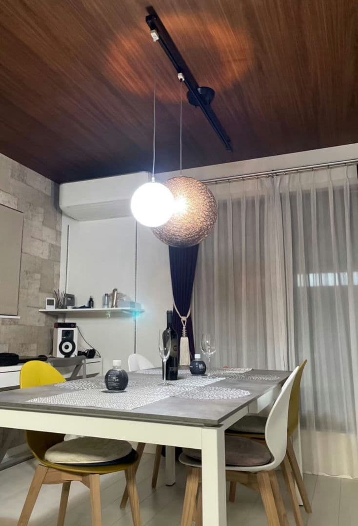 MAYUHANA ペンダントライト ブラック Φ360mm