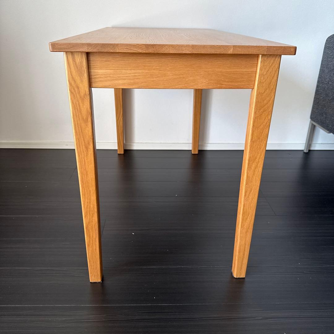 無印良品木製デスク　オーク材　110cm