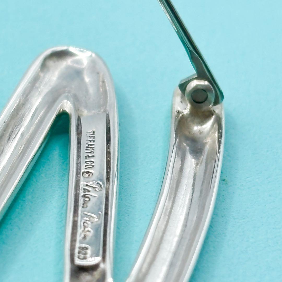 美品 稀少 ラージサイズ★ ティファニー スクリブル ブローチ SV925