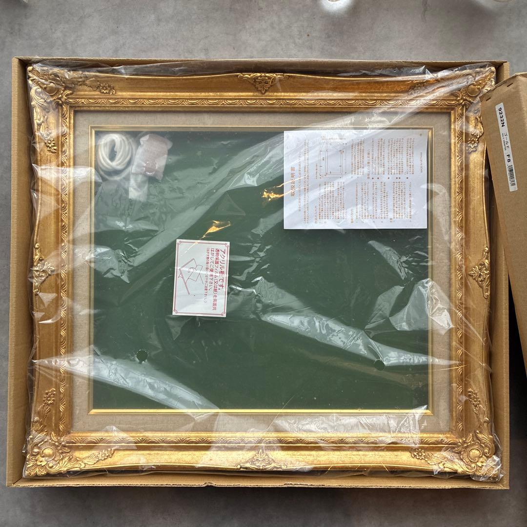 新品未使用 油絵用額縁　F8 9232N