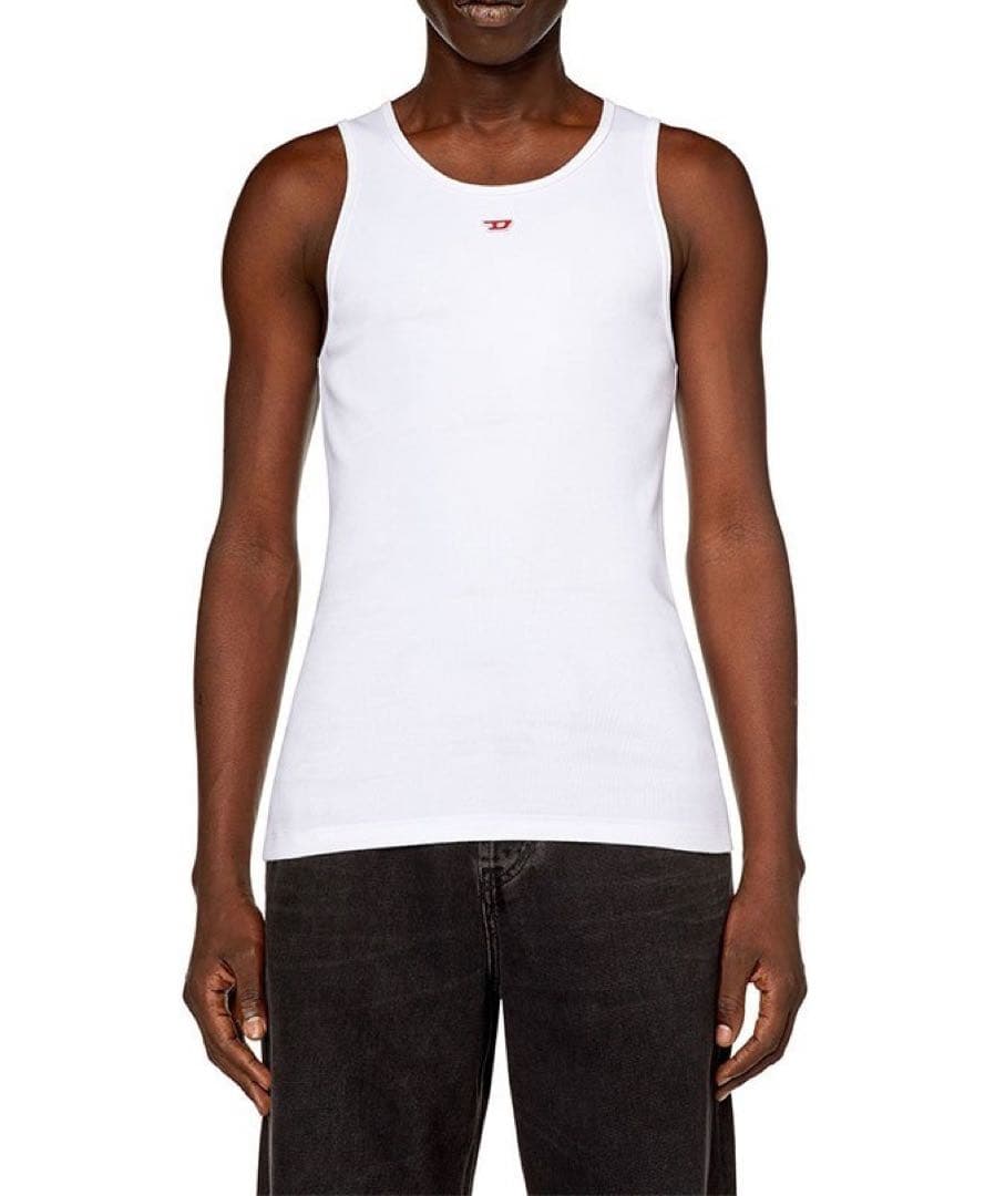 新品最安値 DIESEL T Lifty D ノースリーブTシャツ ロゴ