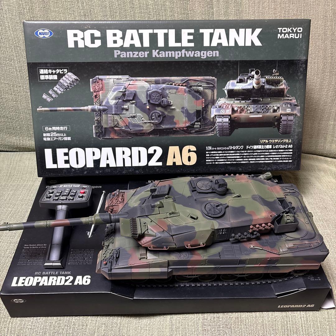 TOKYO MARUI RCバトルタンク LEOPARD2 A6