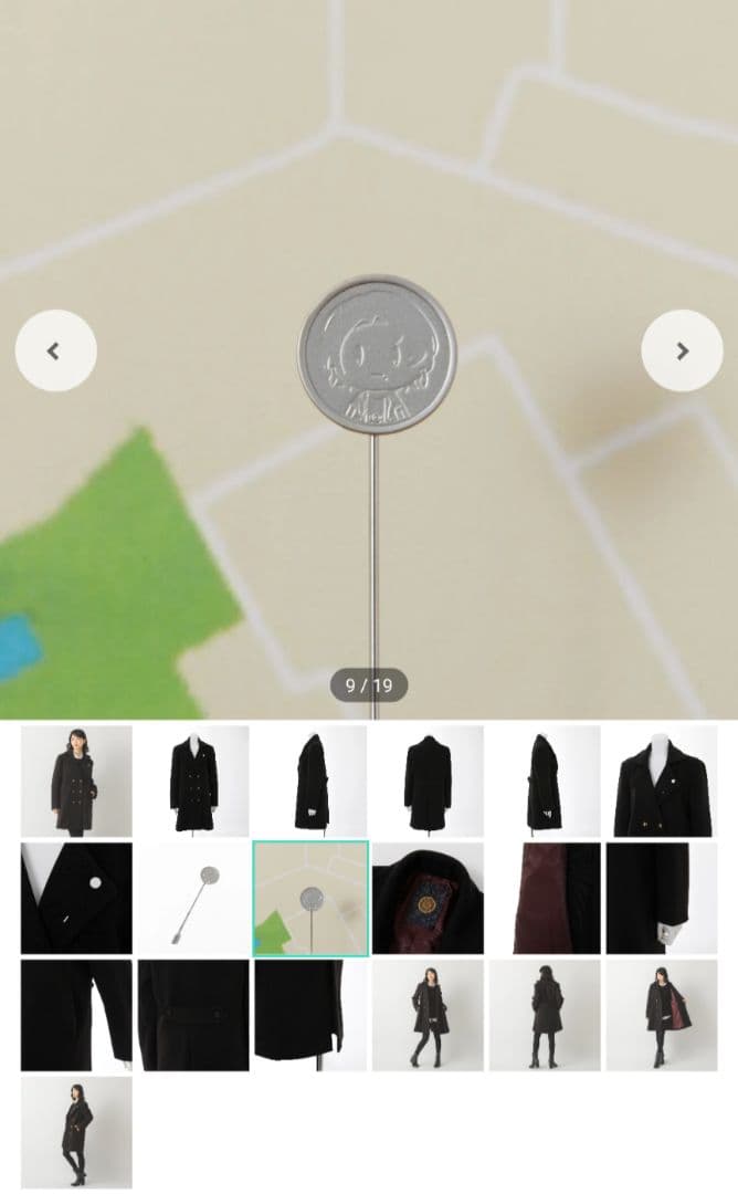 【試着のみ Mサイズ】刀剣乱舞　加州清光 モデル アウター