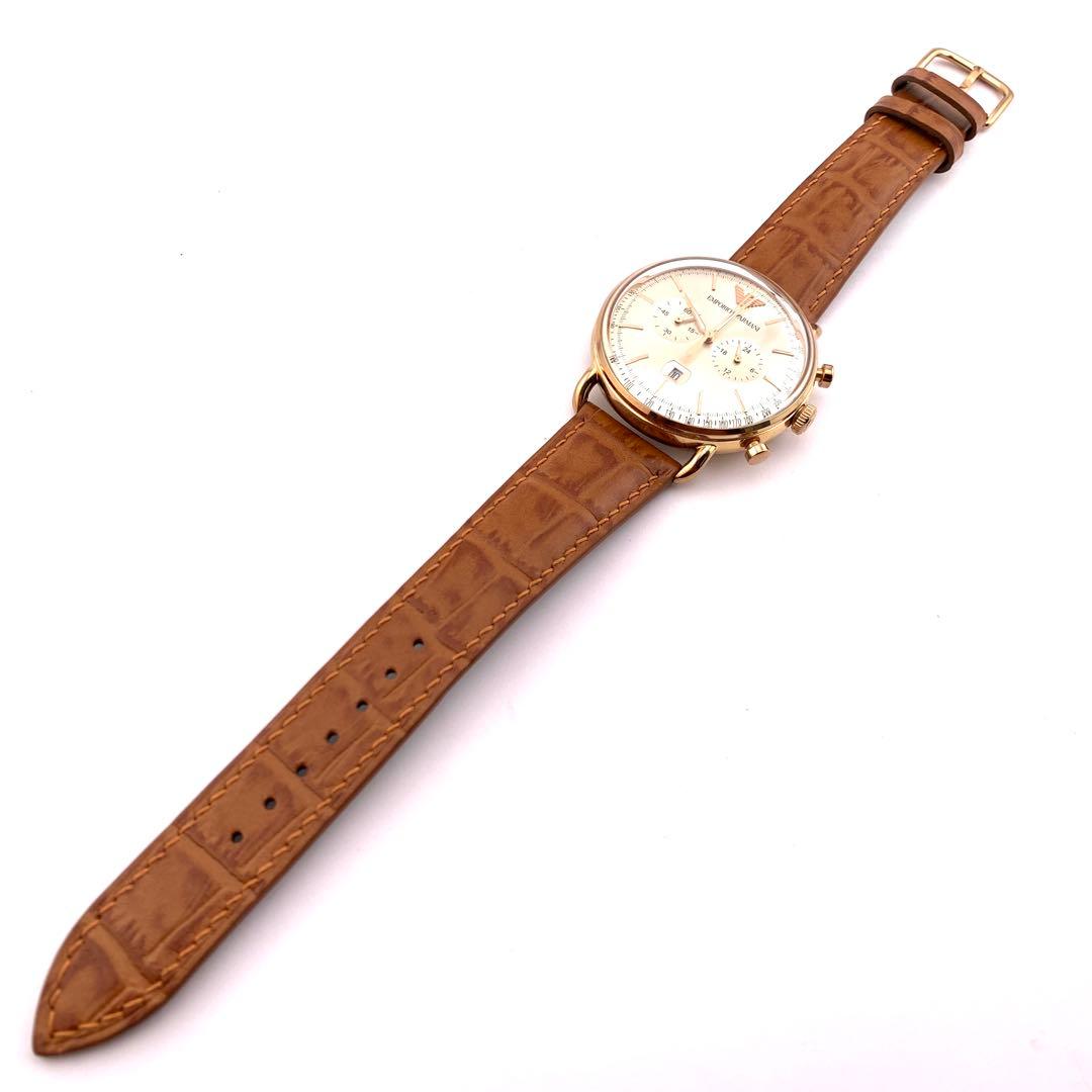 8-16 EMPORIO ARMANI AR-11106 クロノグラフ 腕時計