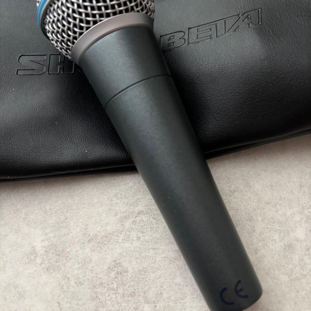 SHURE Beta 58A ダイナミックマイク 専用ケース付き