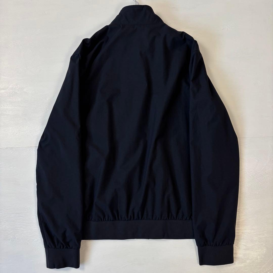 フレッドペリー　ナイロンジャケット　ワンポイントロゴ　Lサイズ　ネイビー　古着