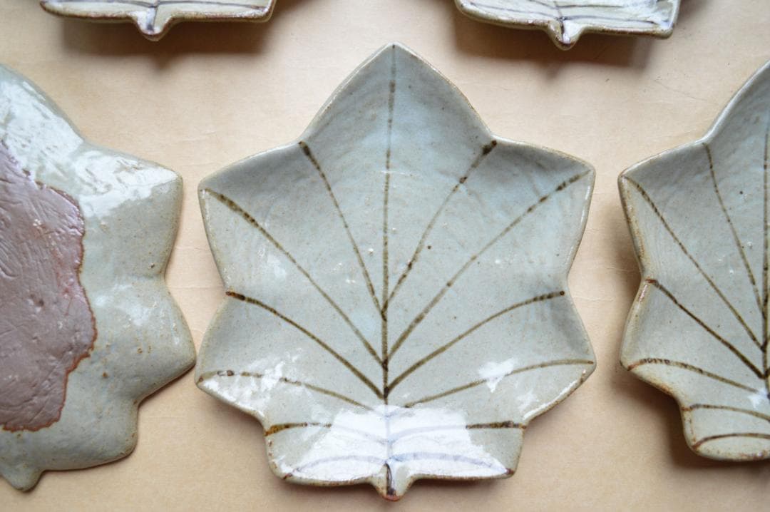 魯山人写　北大路魯山人 瀬戸 楓平向 五人