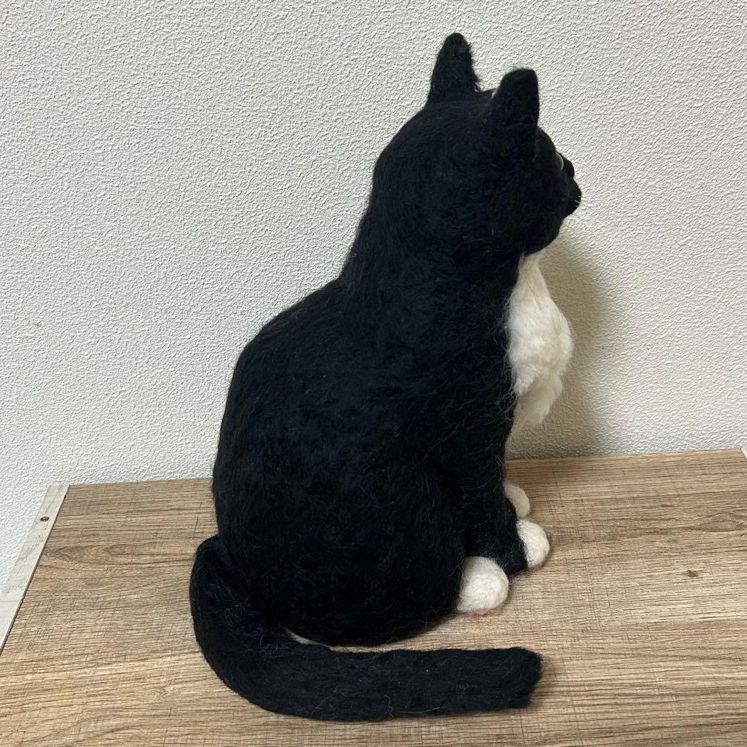 羊毛フェルト 猫
