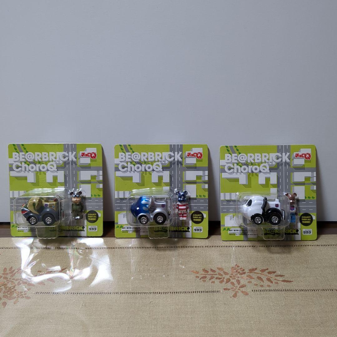 値下げ！未開封！BE＠RBRICK チョロQ PANDA、USA、COMBAT