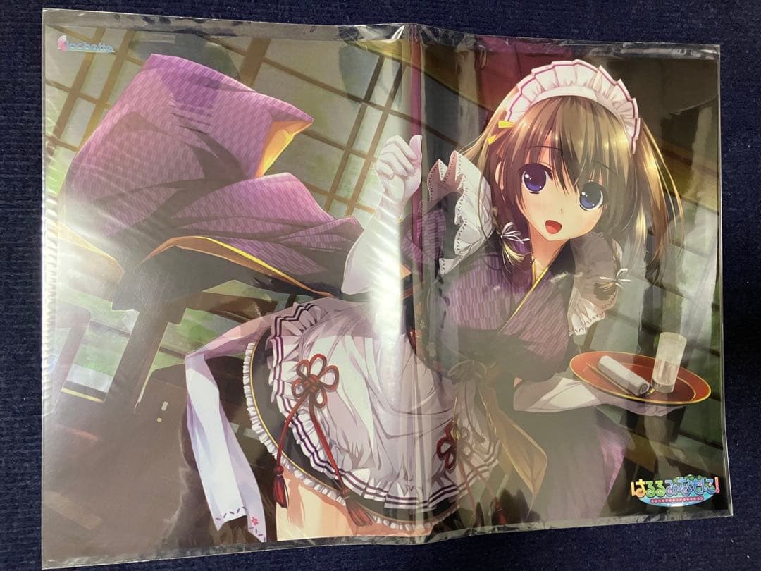 【非売品】松房英麻 しんたろー 描き下ろし A3 サイズ クリアポスター