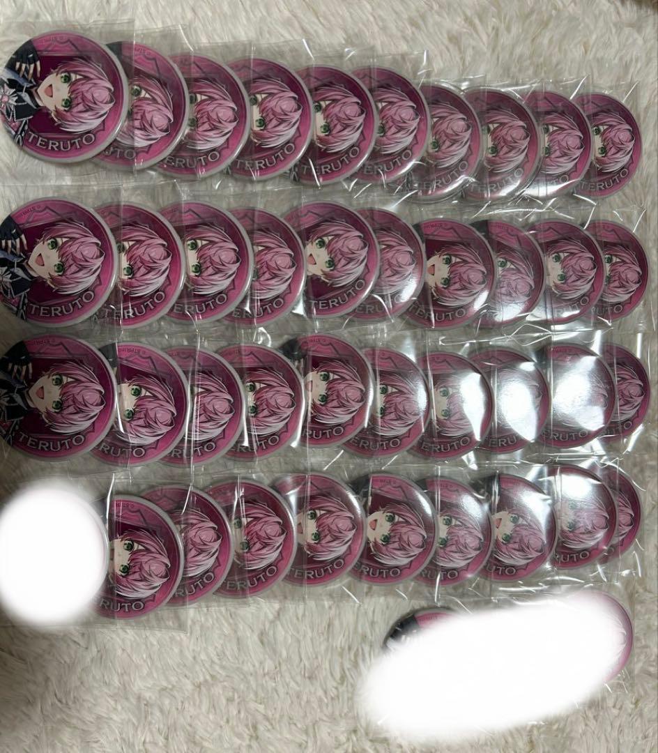 KnightX てるとくん 缶バッジ