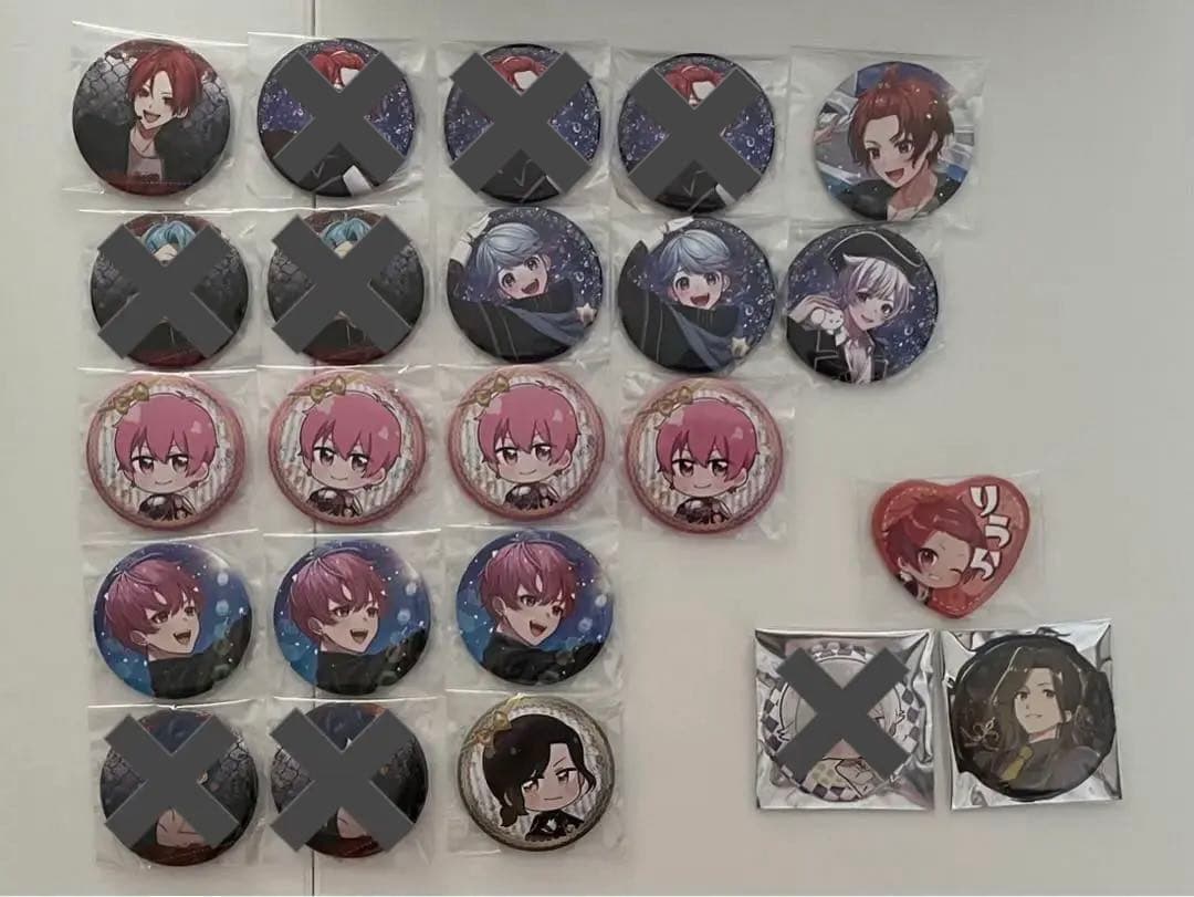 いれいす缶バッジ第10弾