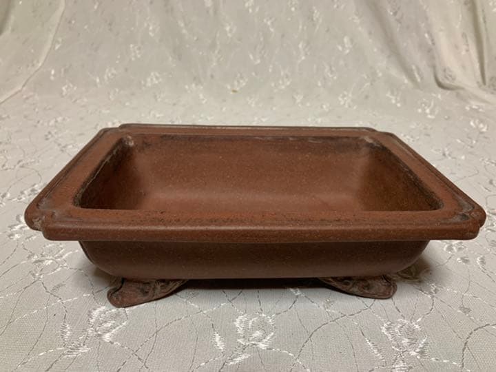 中国鉢　長方　盆栽鉢