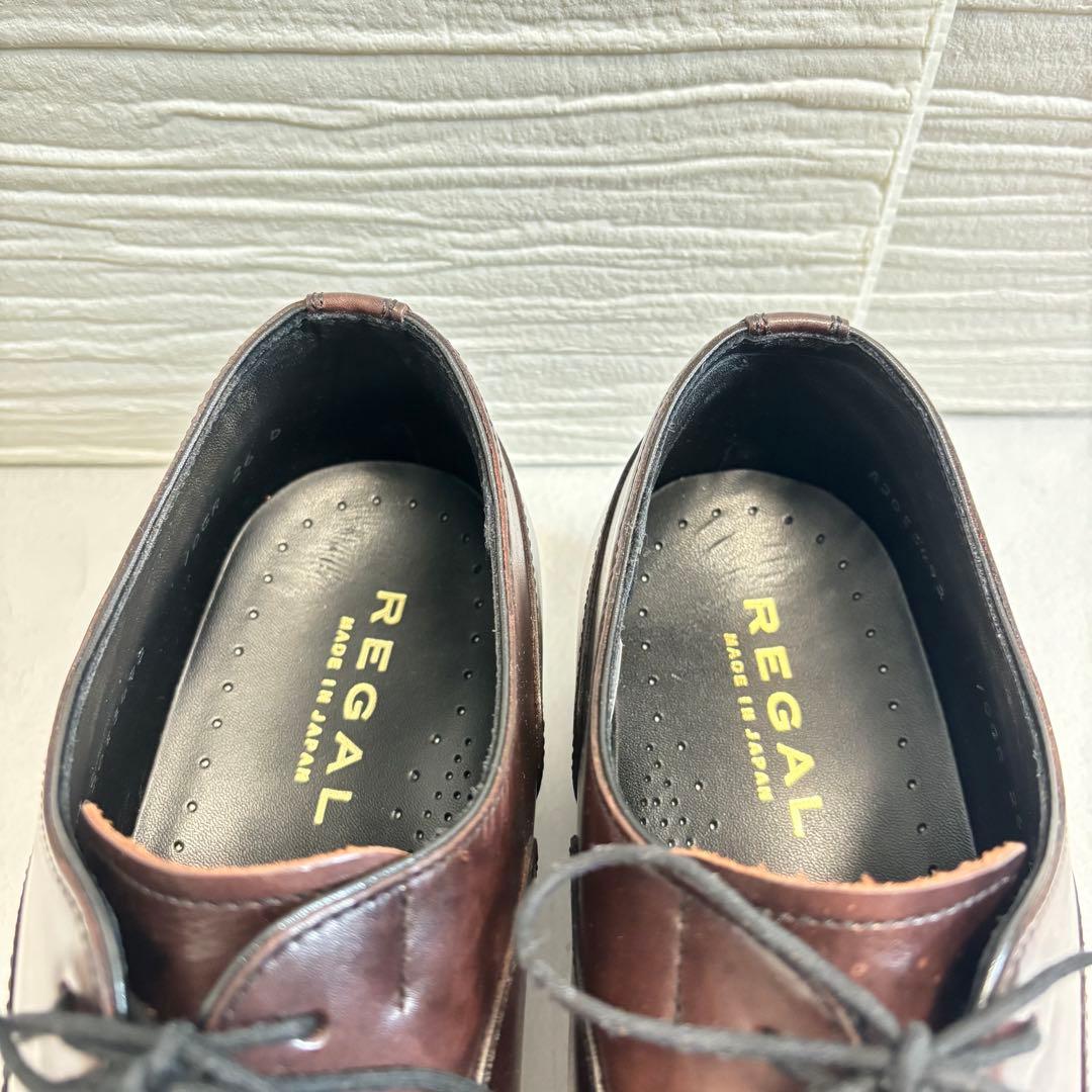 【極美品】REGAL ストレートチップ 26cm ブラウン