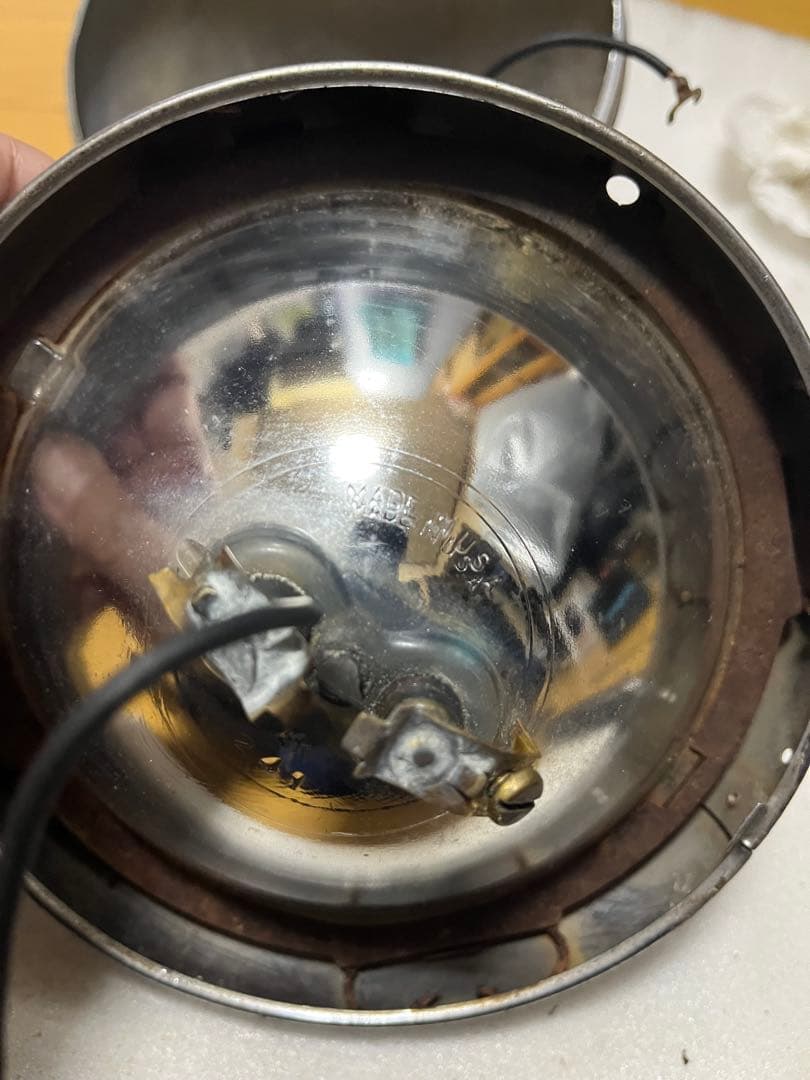 【ジャンク】UNITY ビンテージフォグランプ made in USA 年代物