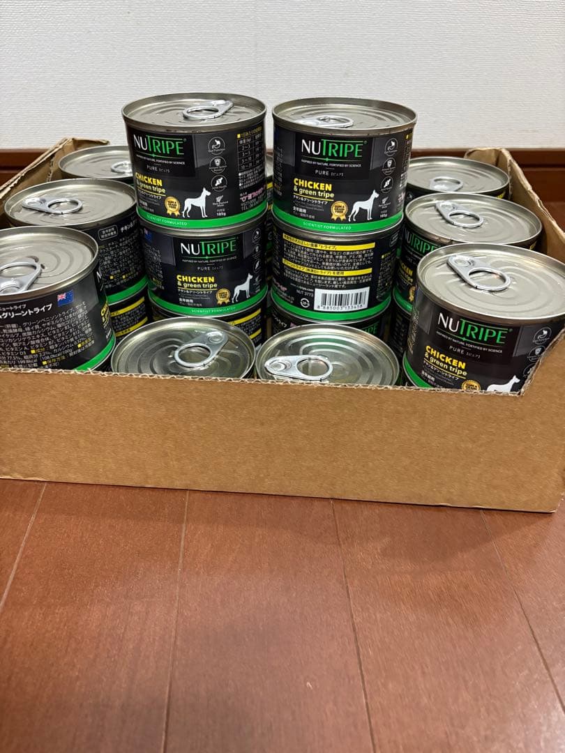NUTRIPE チキン & グリーントライプ 24缶セット