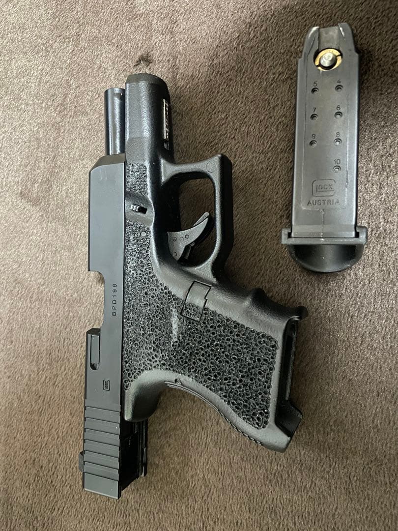 東京マルイ グロック26 ガスブローバック ステッピング加工