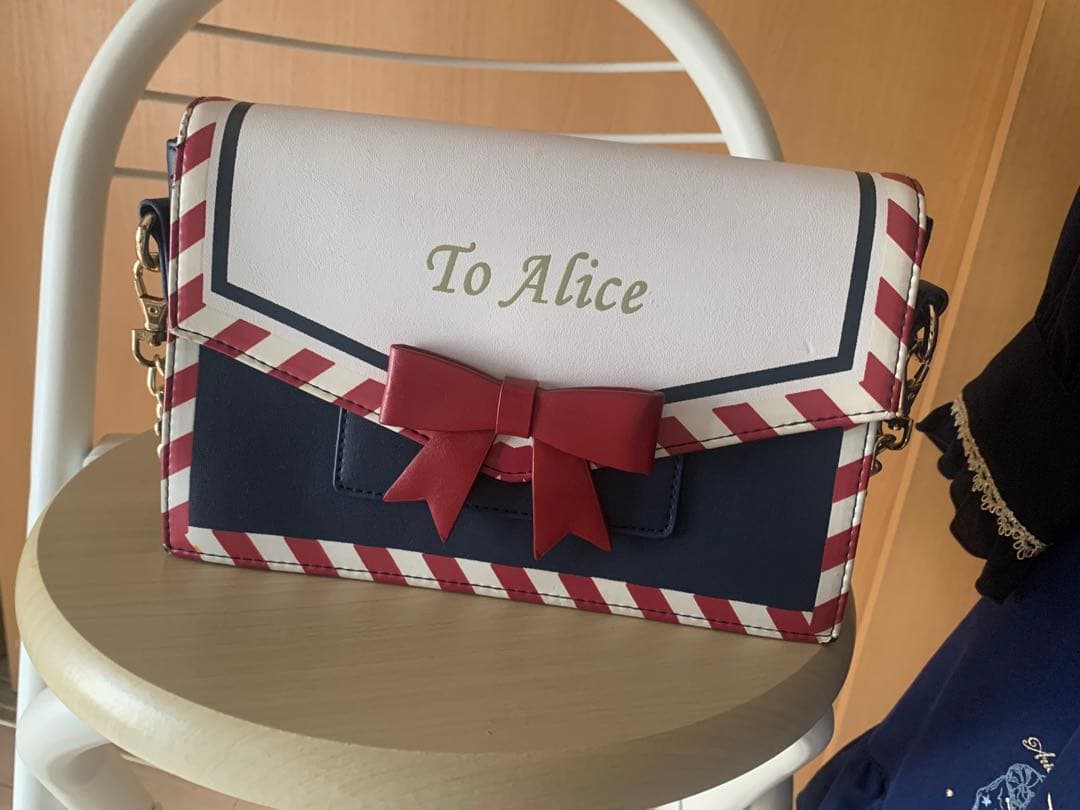 Amavel紺色 星座 ブラウス スカート おまけ バッグ 3点セット