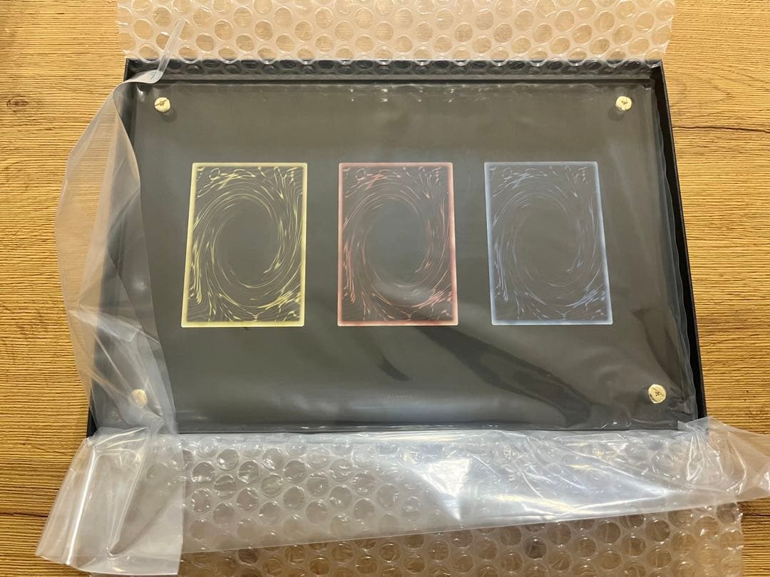 遊戯王25周年記念商品三幻神スペシャルカードセット（ステンレス製）No.5577