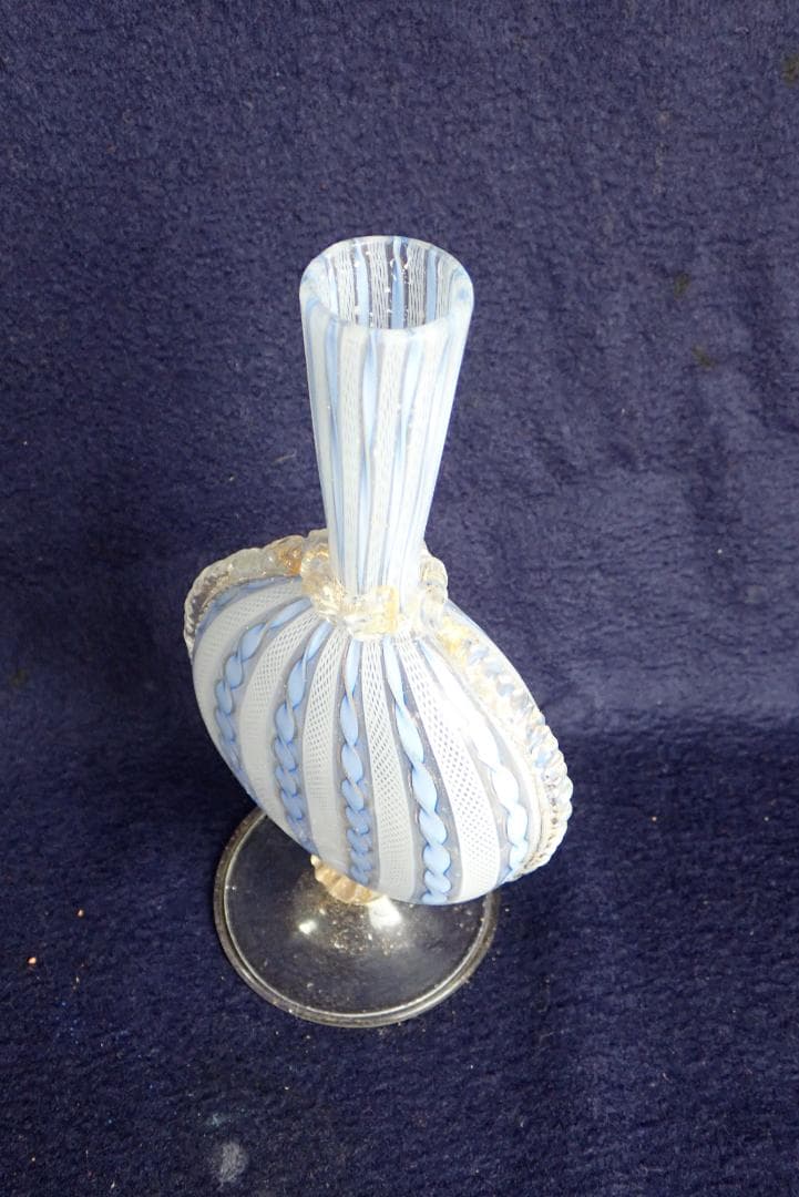 HD4520ガラス器６ ベネチアングラス 一輪挿し