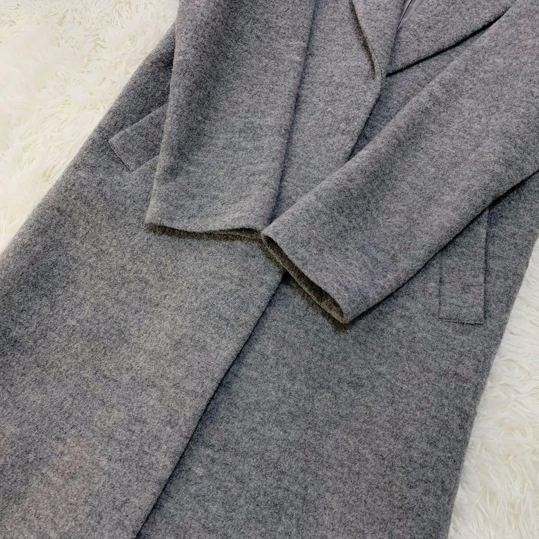 ジャーナルスタンダード レサージュ ウール 100% チェスターロング コート