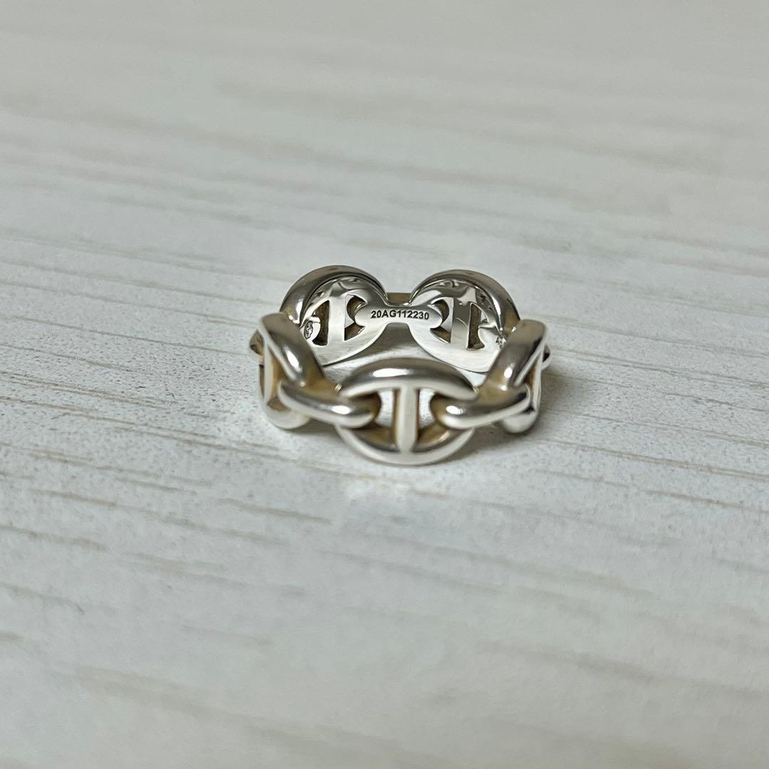 HERMES リング シェーヌダンクル アンシェネ PM 46