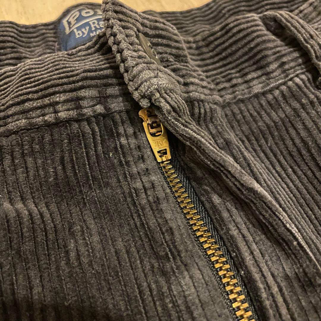 【希少】初期タグ90年代アメリカ製 ラルフローレン 太畝コーデュロイパンツ