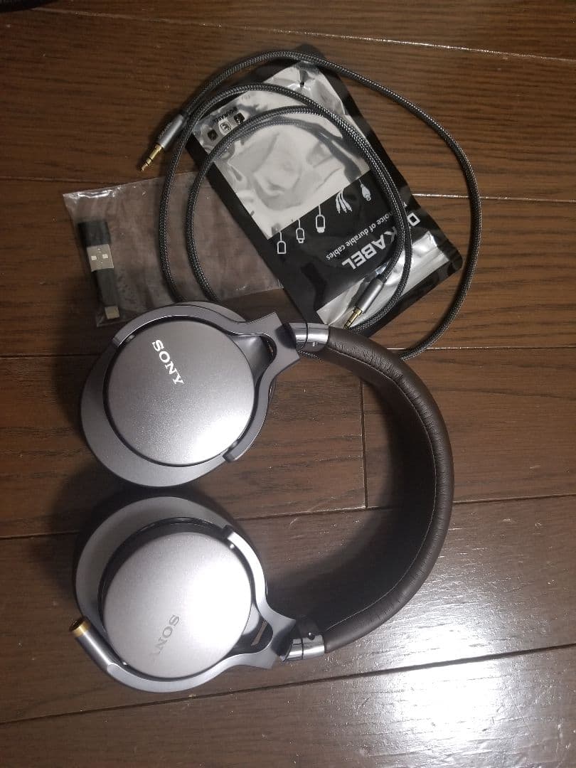 SONY MDR-1A シルバー ヘッドホン