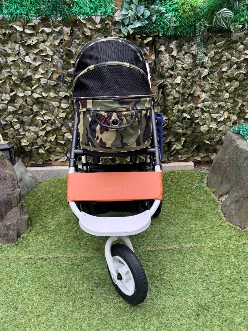 みかん①　エアバギー ドーム2 サイズSM 迷彩　迷彩メッシュルーフ付き