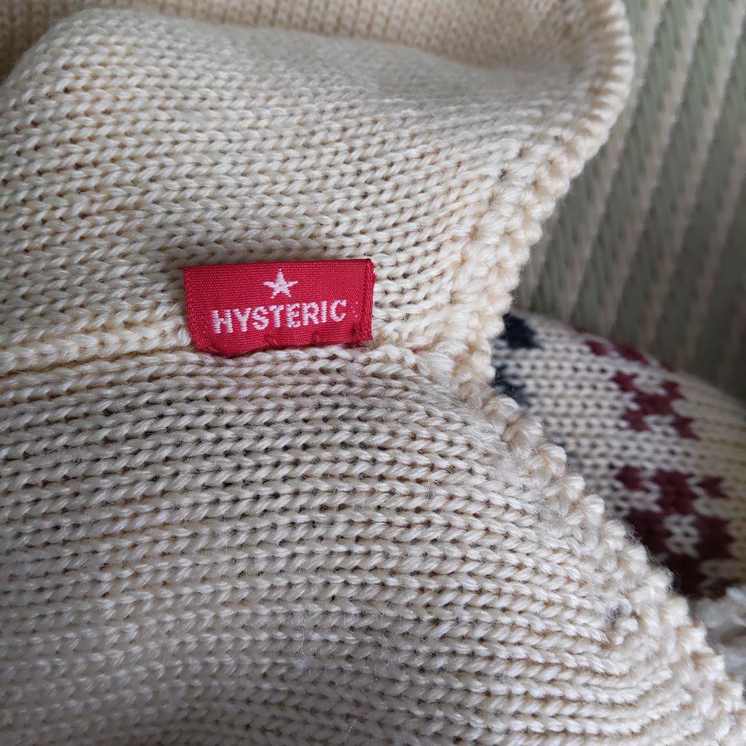ヒステリックグラマー トマトバード ニット帽 美品