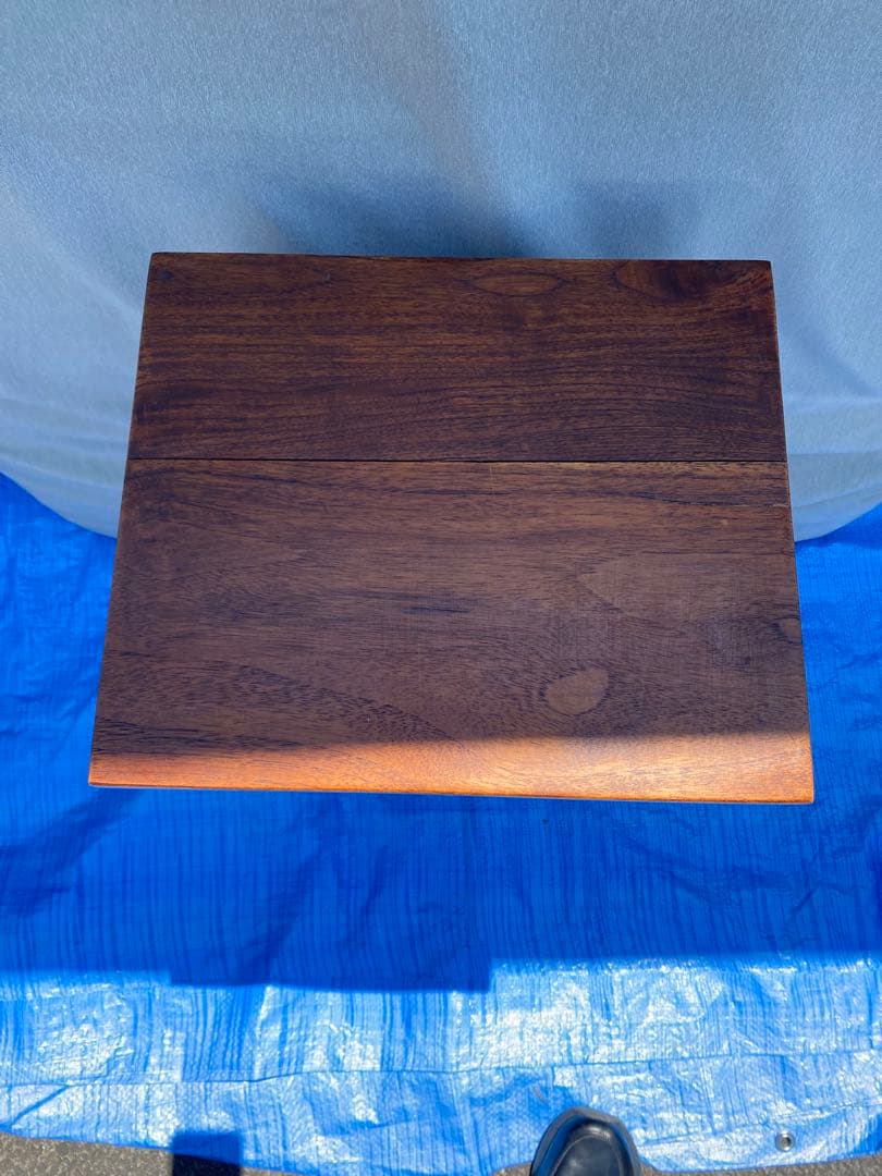 チーク無垢材 アンティーク調 チークスリム　チェスト ナイトテーブル サイド