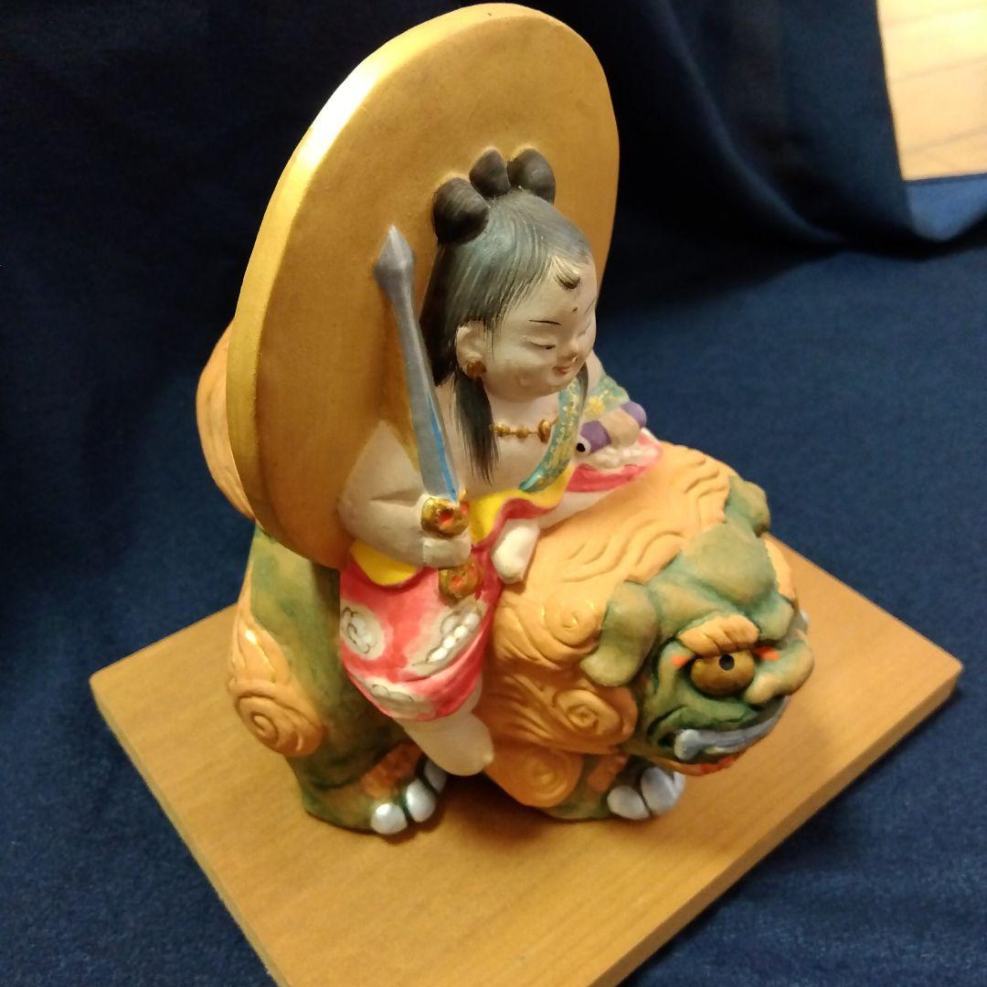 伝統工芸　博多人形　普賢菩薩