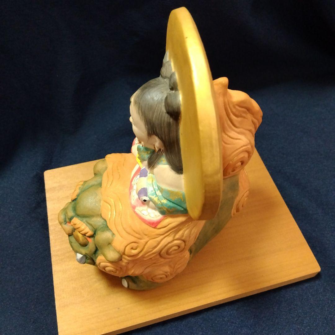 伝統工芸　博多人形　普賢菩薩