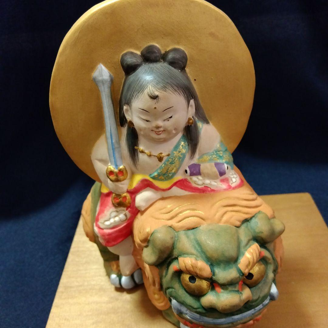 伝統工芸　博多人形　普賢菩薩