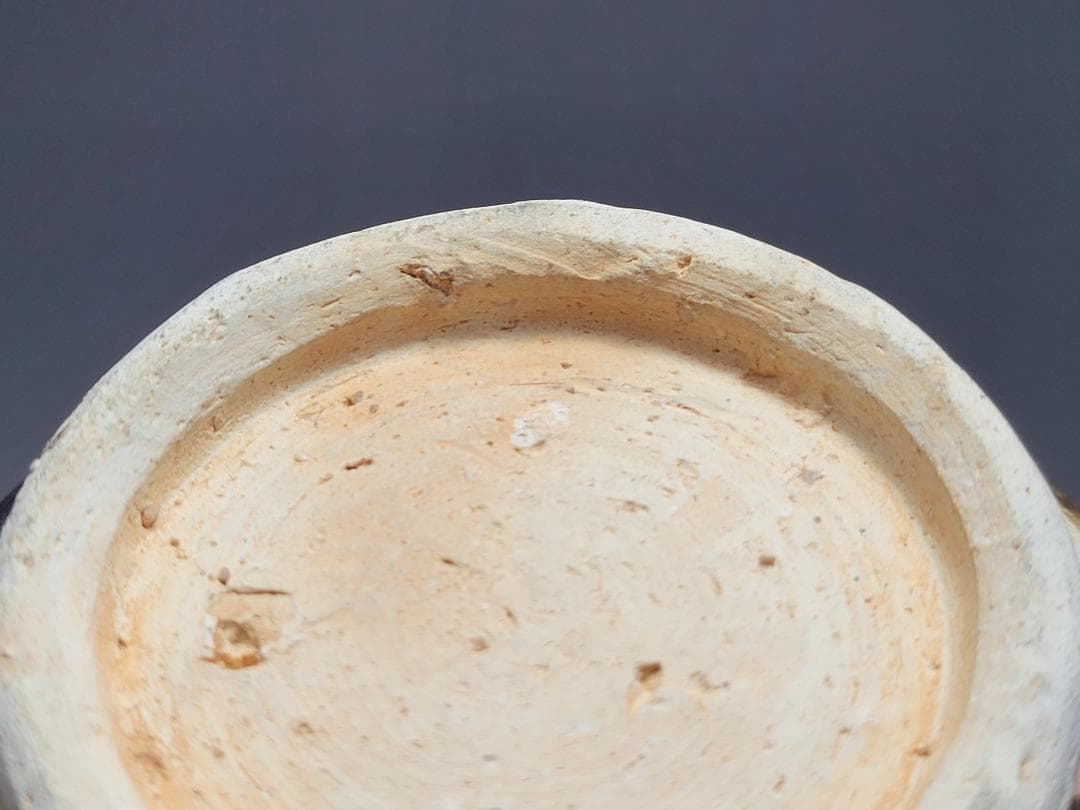 黑釉 窯変紋 天目瓶 宋元時代 高さ約22.1cm