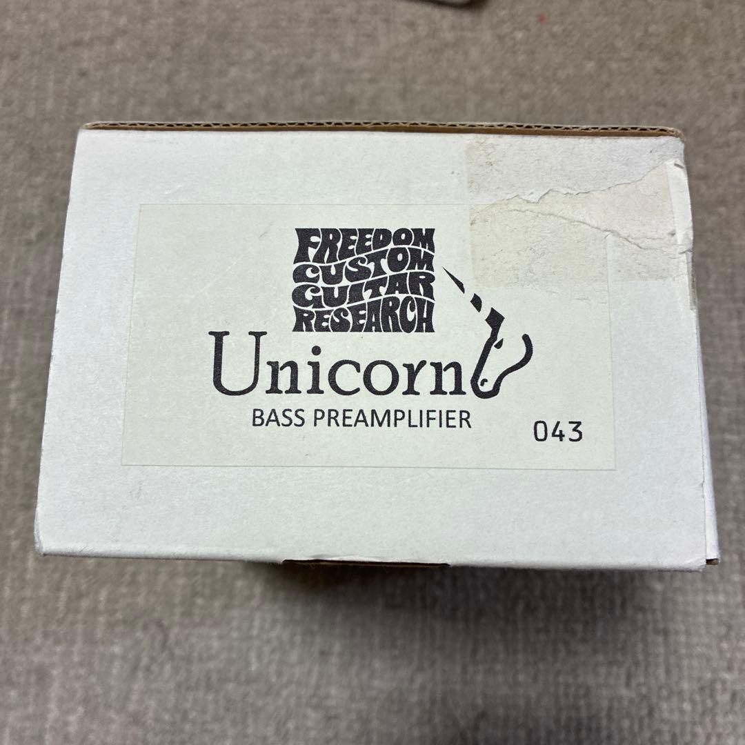 ベースプリアンプ　Unicorn BASS PREAMPRIFIRE FCGR