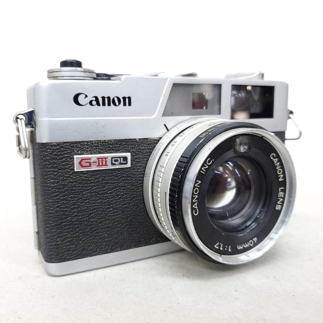 Canon Canonet QL17 G-Ⅲ F1121-373-13v p