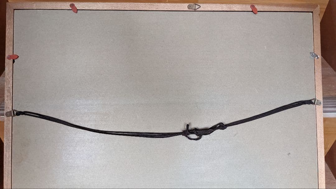 額装日本画「天女舞」