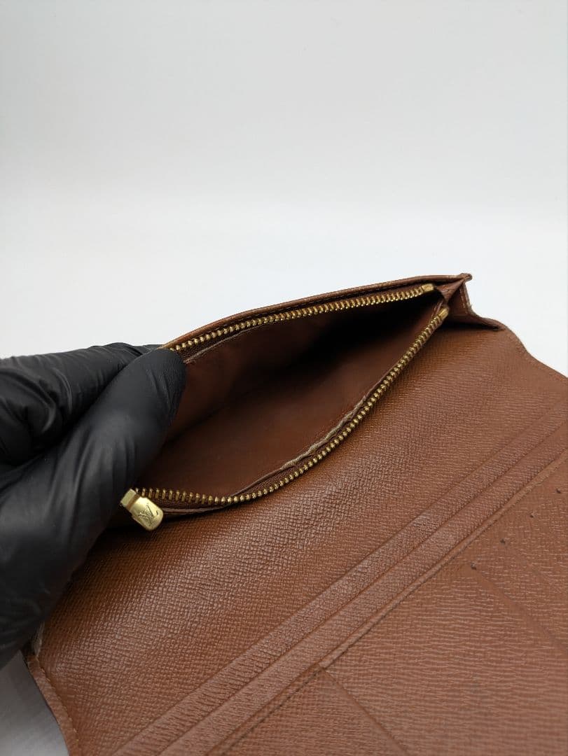 【現行モデル】ポルトフォイユ・ブラザ モノグラム 長財布 小銭入れ ルイヴィトン