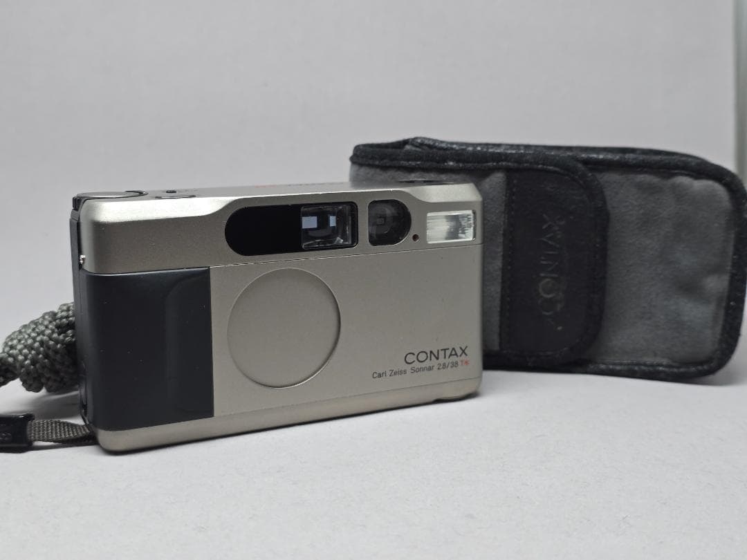 コンタックス CONTAX T2 チタンシルバー フィルム カメラ
