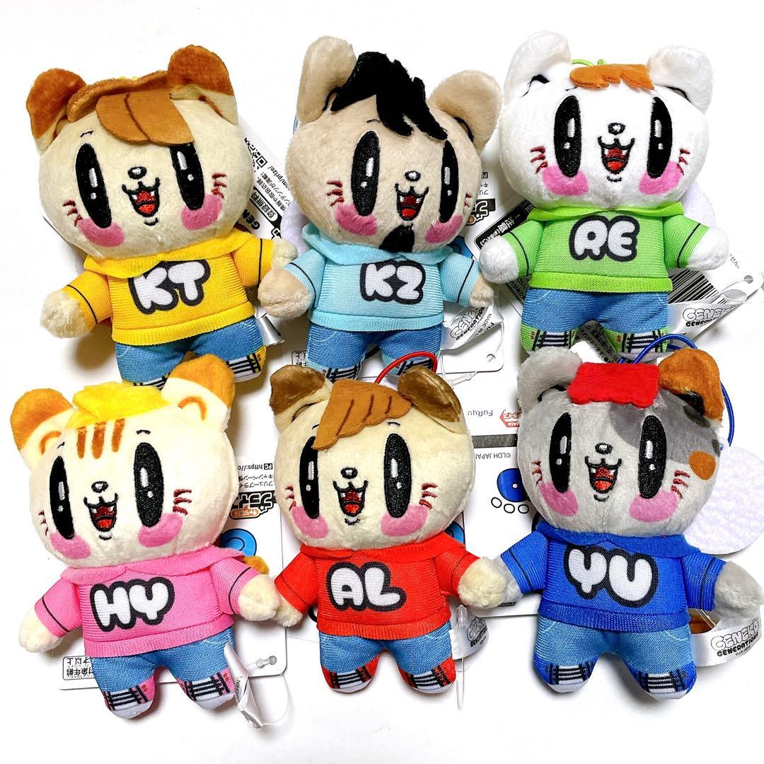 新品 ジェ猫 マスコット 全種セット 6個 コンプ