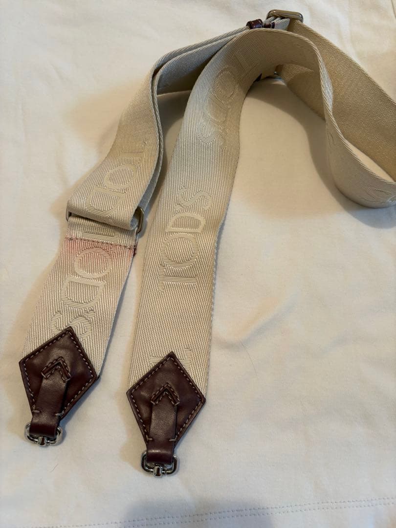 トッズ　レザー ハンドバッグ ベージュ