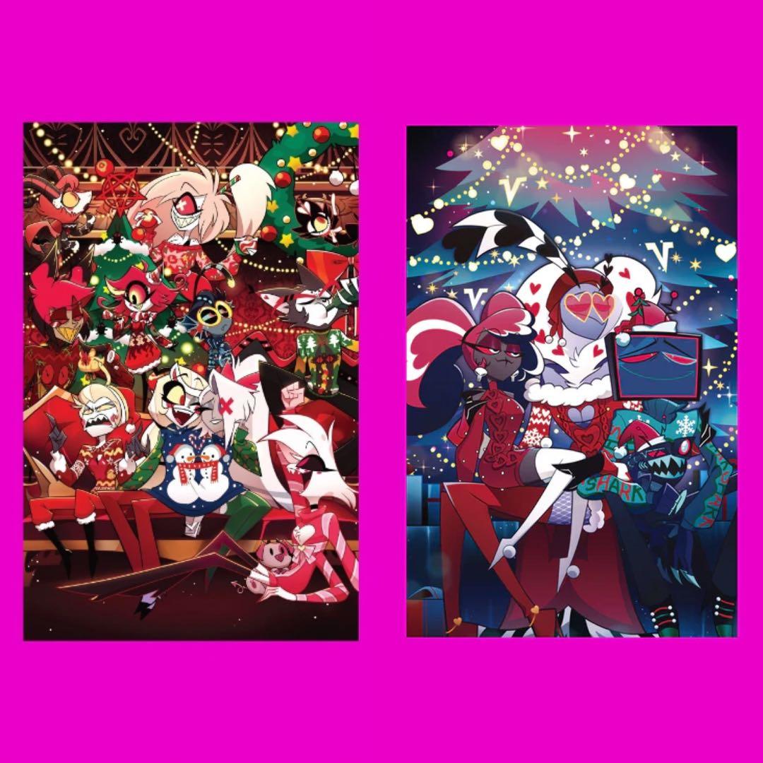 ハズビンホテル　クリスマス限定　ポスター　2枚セット