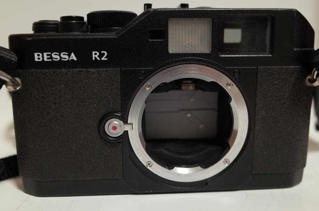 Voigtlander BESSA-R2 ブラック 元箱 使用説明書、本 付き