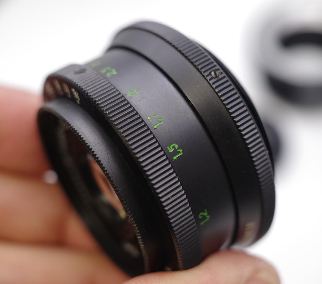 63　未使用　パンケーキ　インダスター50-2　50ｍｍF3.5アダプタ付