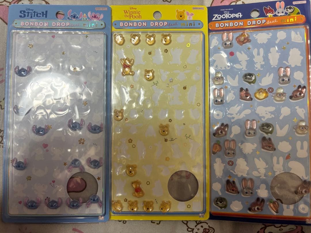 ボンボンドロップシール　立体シール　まとめ売り